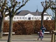 Auf der Strandpromenade: Ostseebad Ahlbeck auf Usedom.