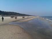 Urlaub auf Usedom: Ostseestrand von Karlshagen.