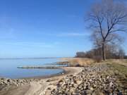 Strand am Achterwasser: Der Lieper Winkel auf Usedom.