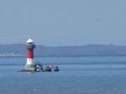 Seezeichen im Greifswalder Bodden: Zwischen Ruden und Usedom.