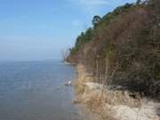 Peenestrom am Weien Berg: Usedomer Halbinsel Gnitz.