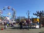 Promenadenplatz des Ostseebades Zinnowitz auf Usedom.