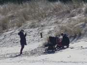 Familienurlaub auf Usedom: Ostseestrand zwischen ckeritz und Bansin.