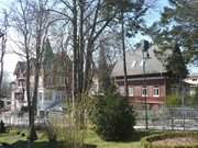 Heringsdorf auf Usedom: Bdervillen an der Strandpromenade.