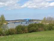 Brcke ber den Peenestrom: Weg auf die Insel Usedom.