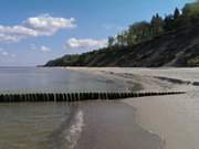 Sandstrand von Usedom: Zwischen Stubbenfelde und ckeritz.