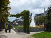 Strandpromenade: Ostseebad Ahlbeck im Sdosten Usedoms.