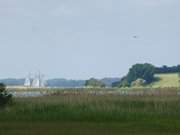 In der Ferne: Halbinsel Loddiner Hft auf Usedom.