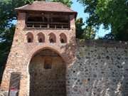Wachturm: Stadtmauer von Neubrandenburg.