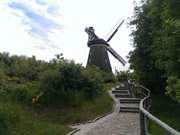 Weg auf den Mhlenberg von Benz: Im Hinterland der Insel Usedom.