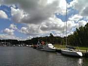 Liegepltze im Nordhafen Peenemnde: Wassersport auf Usedom.