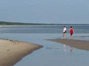 Strandwanderung: Usedomer Ostseestrand im Inselnorden.