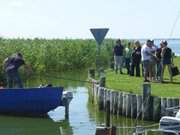 Hafenfest im Seebad Loddin: Bootsausflug ber das Achterwasser.