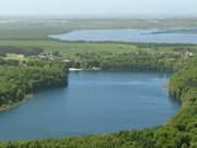 Der Osten Usedoms: Wolgastsee, Korswandt und Gothensee.