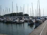 Segelboote: Der Hafen des Ostseebades Karlshagen.