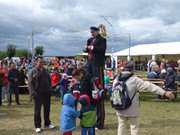 Stelzen: Loddiner Erntefest auf dem Festplatz am Achterwasser.