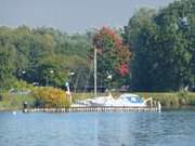 Sportboothafen an der Rieck: Ltten Ort auf Usedom.