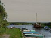 Gummlin auf Usedom: Hafen am Stettiner Haff.