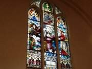Religise Darstellung: Kirchfenster in Sankt Marien.