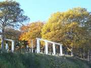 Ostseebad Koserow auf Usedom: Die Strandpromenade.