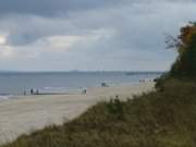 Langer Berg bei Bansin: Strand in Richtung Swinemnde.