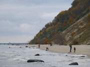 Steilkste "Langer Berg": Ostseestrand nahe Bansin.