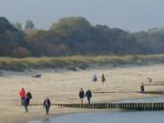 Strandwanderungen: Ostseestrand zwischen Koserow und Zempin.