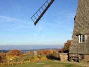 Blick ber den Schmollensee: Sptherbst auf Usedom.