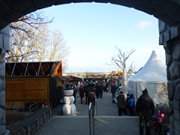 Wintermarkt in Heringsdorf: Am Usedomer Ostseestrand.