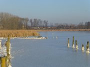 Winterurlaub: Stadt Usedom am gleichnamigen See.