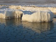 Winterimpressionen vom Usedomer Ostseestrand.