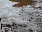 Eisornamente am Achterwasser: Wanderungen in der Inselmitte.