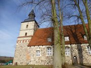 Benz im Usedomer Hinterland: Die Dorfkirche.