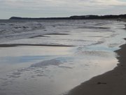 Blick zum Streckelsberg: Inselnorden von Usedom.