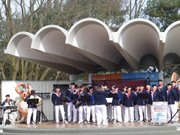 Shanty-Chor "Insel Usedom": Ostersonntag im Ostseebad Karlshagen.