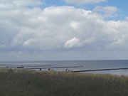 Blick in Richtung Stubbenfelde: Ostseestrand von ckeritz.