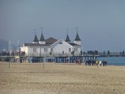 Usedomer Wahrzeichen: Die historische Seebrcke von Ahlbeck.