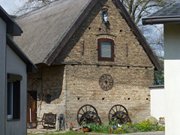 Bauernhof auf dem Lieper Winkel: Warthe- Ausbau am Hafen.