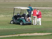 Das Hinterland der Kaiserbder: Golf auf Usedom.