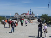 Wahrzeichen der Insel Usedom: Ahlbecker Seebrcke.