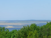 Ausgedehnte Wasserlandschaft: Das Swinedelata auf Wollin.