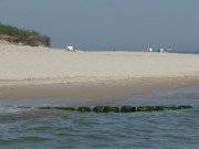 Am Streckelsberg: Weiter Sandstrand der Insel Usedom.