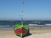 Urlaub auf Usedom: Sommertrag im Mai.