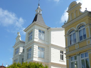 Bdervillen an der Strandpromenade: Ostseebad Zinnowitz.