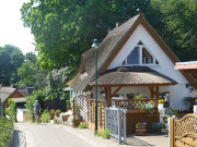 An der Bergstrae: Kamminke im Haffland der Insel Usedom.