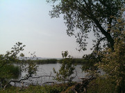 Am Achterwasser: Auf dem Weg von Ltow zum "Mwenort".