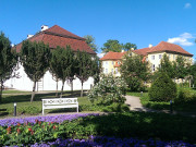 Das Schloss Mirow besteht aus zwei Gebuden.
