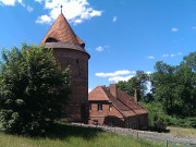 Nur noch Reste vorhanden: Burg von Plau am See.