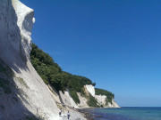 Usedoms Nachbarinsel Rgen: Kreidefelsen an der Ostsee.