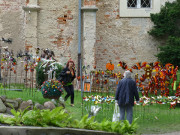 Wasserschloss Mellenthin: Gartenschmuck und Gartenkunst.